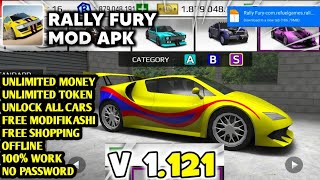 RALLY FURY MOD APK V1.121 LatestVersion 2026 II Unlimited Money &amp; Token 🥰