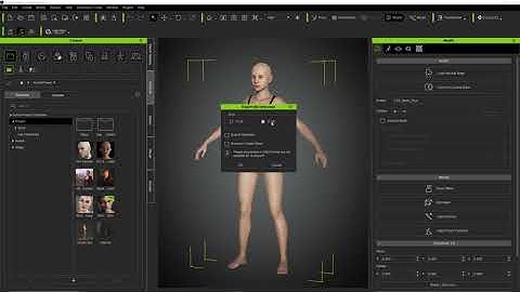 [Tutorial] Mesh Morpher and Character Creator 3 Morph Targets in Unreal Engine