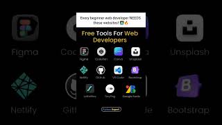 🚀 10 FREE Web Development Tools Every Beginner Must Know!#developer #programming #coding #free #tech