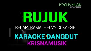 RUJUK KARAOKE DANGDUT DUET ORIGINAL HD AUDIO