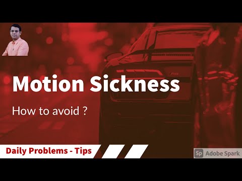 Motion Sickness  - How to avoid? | Prevention and Treatments