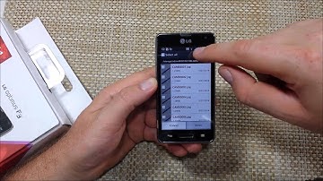 LG Optimus F3 Copy, Transfer or Move files folder photos from internal memory to external sd card