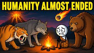 The Day Humanity Almost Went Extinct | The Shocking Bottleneck That Saved Our Species