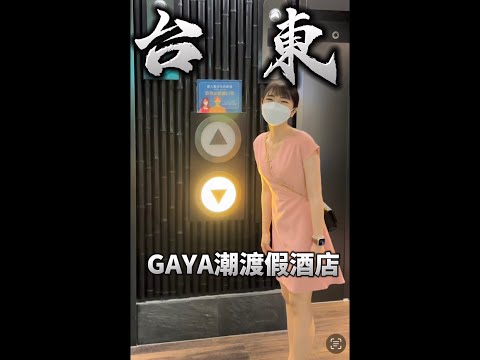 【阿云帶你遊逮丸】台東住宿 The GAYA Hotel潮渡假酒店|鐵花村周邊 台東夜市 台東市區住宿