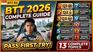 Ultimate BTT & FTT Practice Test 2026 | 13 Essential Questions You Must Know! 🇸🇬