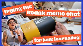 Unboxing The Kodak Memo Shot Era Instant Camera & Photo Printer In One- Good For Junk Journaling?