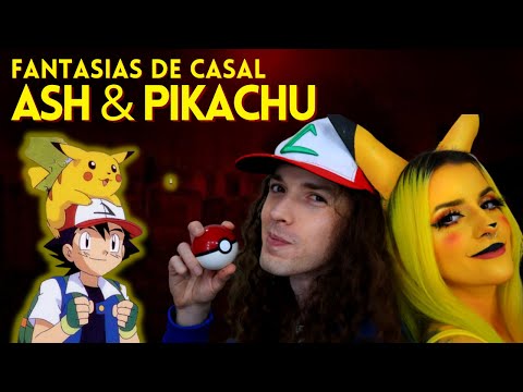FANTASIA DE CASAL | ASH E PIKACHU MAKEUP | MAQUIAGEM ARTÍTICA| ESPECIAL HALLOWEEN | NAY FIRENS