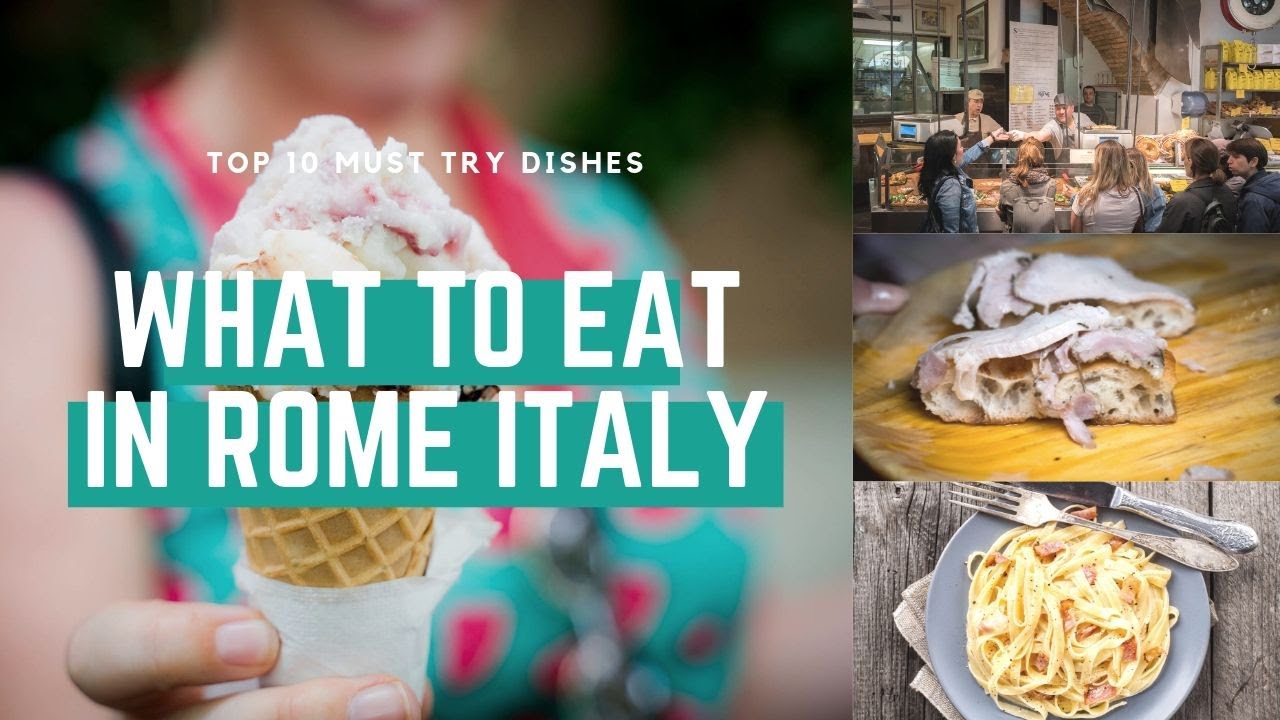 Rome Food Guide What To Eat In Rome Italy 10 Roman Dishes You Must