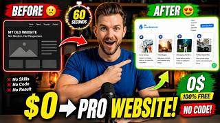 I Turned $0 into a Professional Website in 60 Seconds