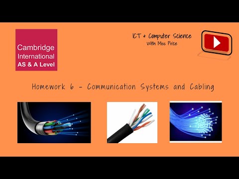 Homework 6 – Communication Systems and Cabling