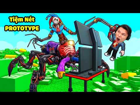 [ROBLOX] JayGray Mở Tiệm Nét PROTOTYPE 1006 Siêu Bất Ổn👈😜Thử Thách Obby Poppy Playtime Chapter 5