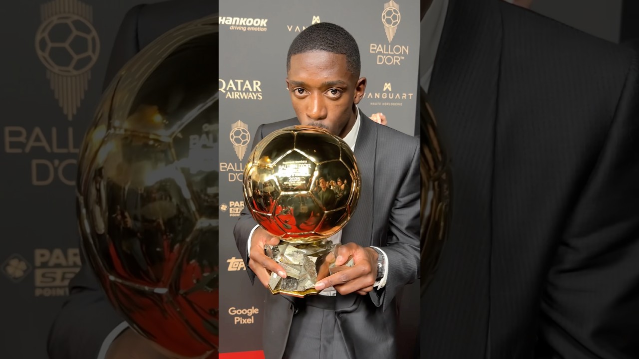 Ousmane Dembélé. Ballon d’Or 2025.  #ballondor #psg #dembélé