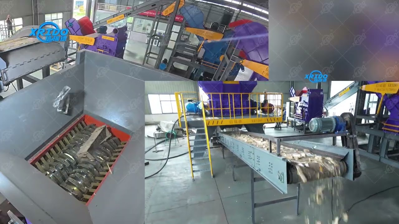 1600 Dual-Shaft Wood Shredder