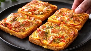 This BreakfastRecipe  Is So Easy To Make! | Easy Bread & Egg Breakfast |5 minute breakfast ideas 