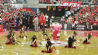 Bリーグ 千葉ジェッツ チアリーダー STAR JETS テクニカルタイムアウトでの応援ダンス screenshot 4