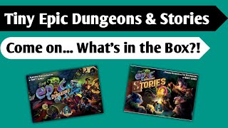 So Much Game, Such a Little Box: An Unboxing of Tiny Epic Dungeons Deluxe Edition