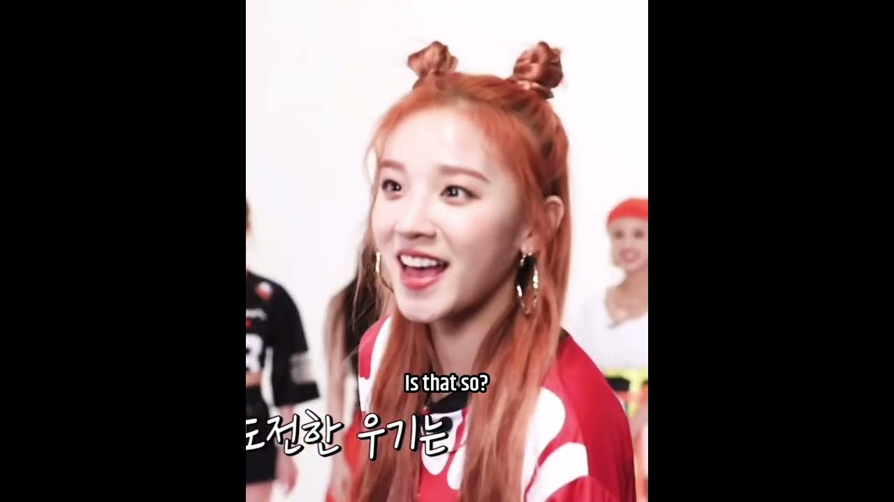 The word Soyeon says the most