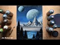 Blue Mountains - Spray Paint Art