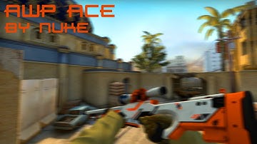 CS:GO AWP Ace on Dust 2 | NuKE