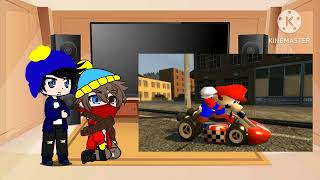 South Park React To Smg4 Mario Vs Sonic Prank Battle