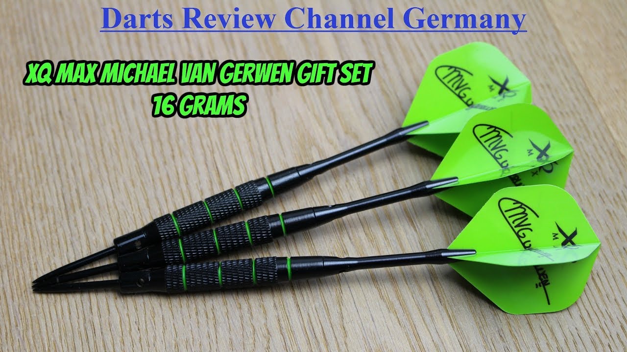 Darts Review Michael van Gerwen present set (16g) - YouTube