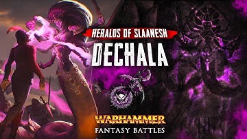 The Grim Fate of an Elven Princess - Herald of SLAANESH: Dechala - Warhammer Fantasy Lore Overview