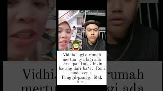 Vidhi masih dirumah ibu mertuanya persiapan tahun baru Imlek. #datvilla #ronkads #vidhia_r