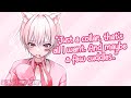 desperate catboy wants to be urs [m4a femboy asmr, purring, sleep aid, rain, wholesome]
