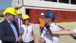 kozan.gr: Επισκεψη Χατζηδακη στην ΣΗΘΥΑ