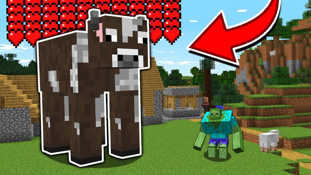 World S Strongest Cow In Minecraft Youtube - cow armor roblox