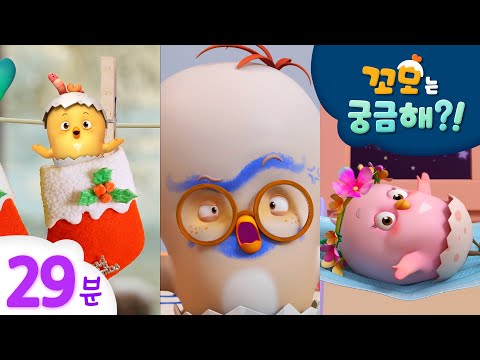 꼬모는 궁금해 | 크리스마스 트리 탐구하기 외 29분 모음 | 사물탐구 놀이