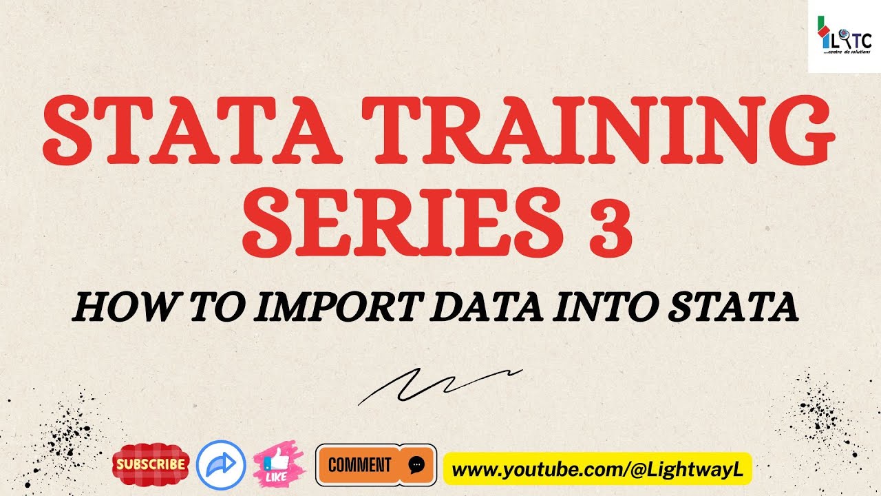 How to Import Data Into Stata | Step-by-Step Tutorial for Beginners ...