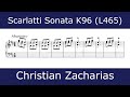 Domenico Scarlatti - Sonata in D major K96 (Christian Zacharias)