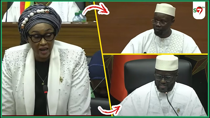 Assemblée: Maimouna Bousso encense SONKO, El Malick & répond séchement à Anta Babacar Ngom
