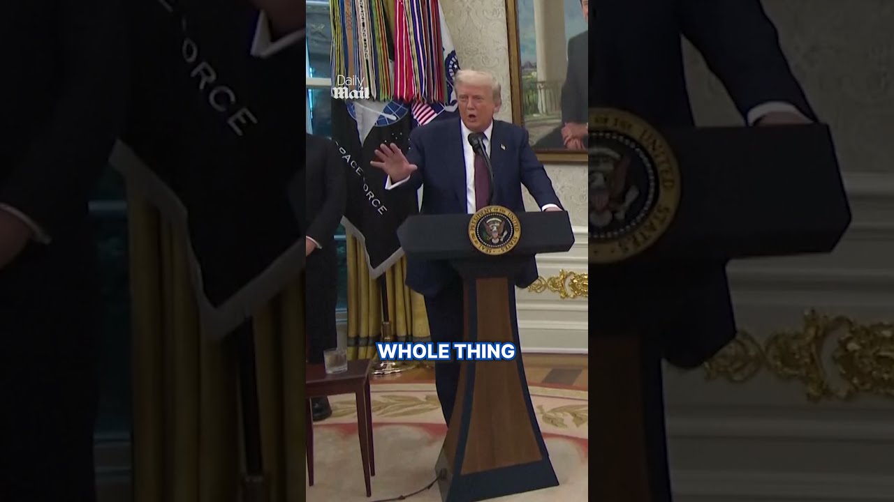Watch Trump S Reaction When Confronted About The Epstein Situation