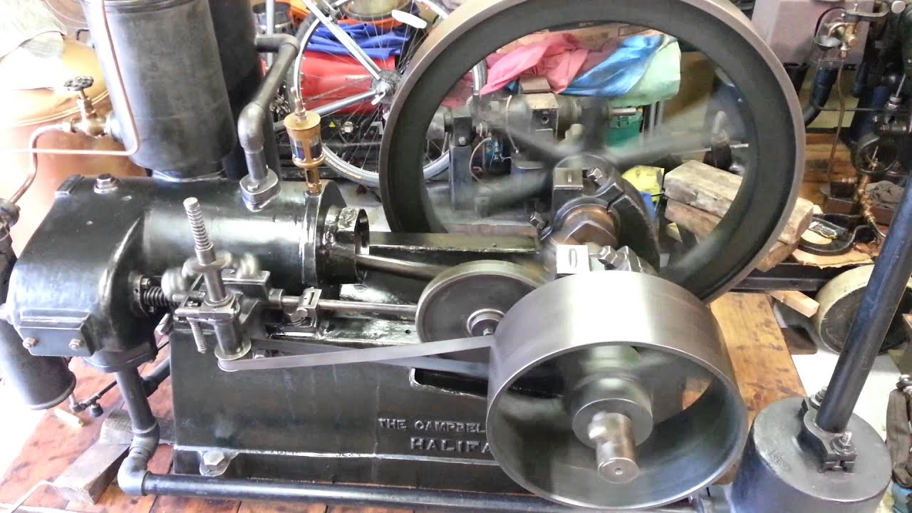 Campbell oil engine - YouTube