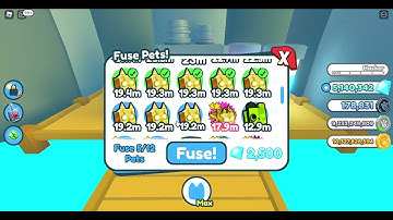 What happens when you fuse 8 Golden Cyber Fox? (Pet Simulator X!)