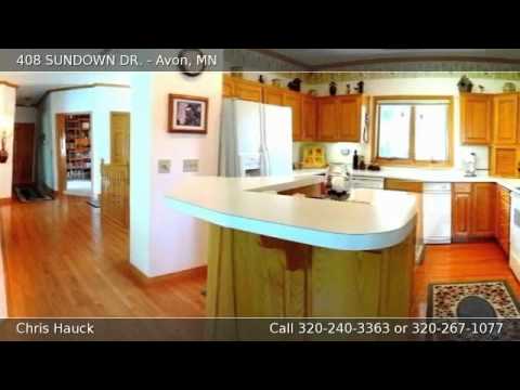 408 SUNDOWN DR., Avon, MN home video tour