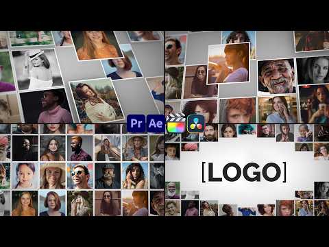 Mosaic Logo Reveal for Final Cut, a Social Media Template by iamkoltunov (Thumbnail 1 of 5)