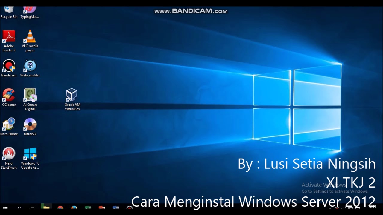 Cara menginstal windows server 2012 