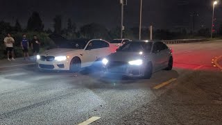 2019 Audi RS3 FBO E85 vs 2020 BMW M5 Competition OTS 93 ( Digs + Rolls ) Audi Rs3 Stage 2 E85
