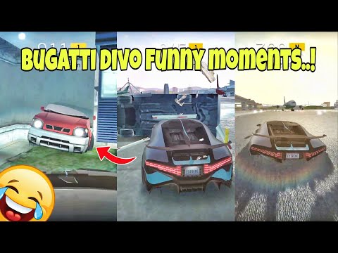 Bugatti Divo Funny Moments Extreme Car Driving Simulator