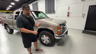 1999 Chevrolet Silverado Z71 4x4 with 21k miles Walk Around and Driving POV