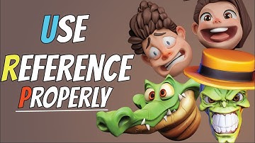 How To Use References For Character Creation - A Short Guide