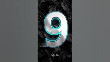 From 9 to Zero | The Most Stylish Countdown Ever 👑 #10seconds #countdown #timer #shorts