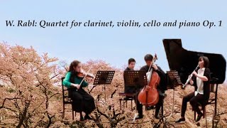 Walter Rabl Quartet For Clarinet, Violin, Cello And Piano Op. 1　小金井市アーティスト等緊急支援事業応募作品音楽