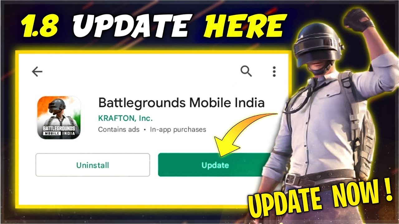 Bgmi 1.8 Update 🤔