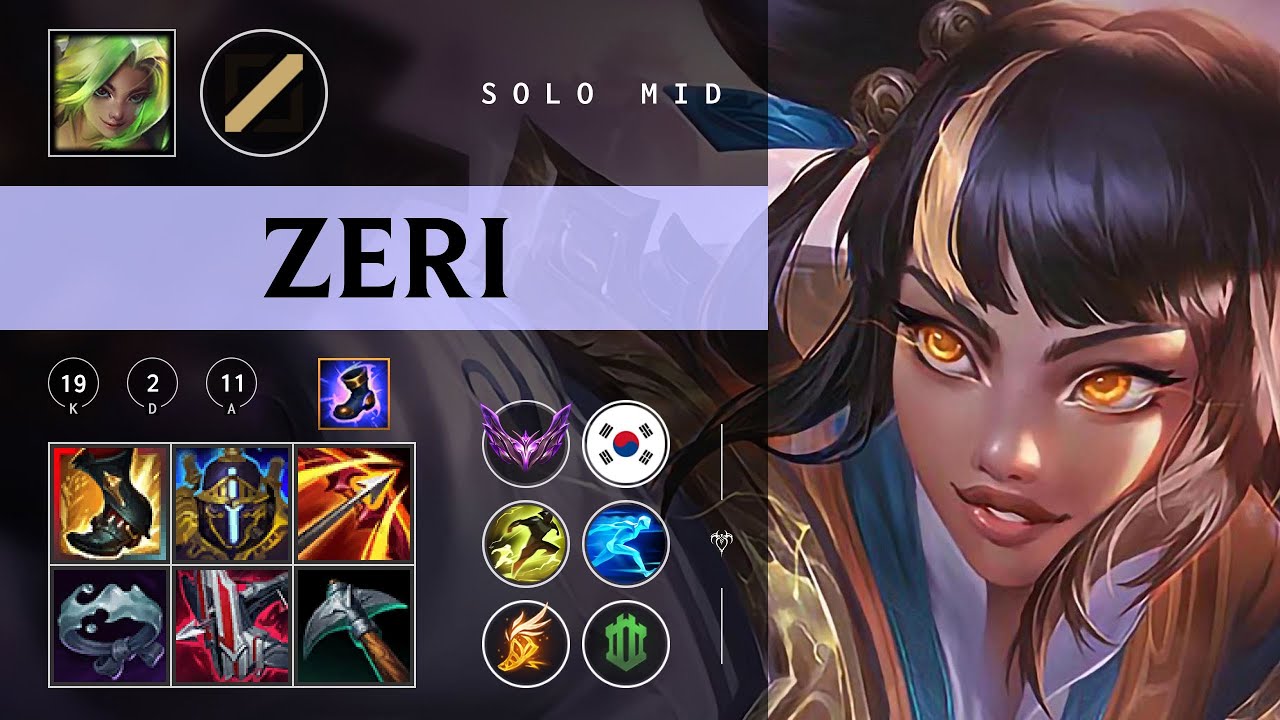 Zeri Mid vs Malzahar - KR Master Patch 26.01