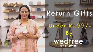 Return Gift Series  Part 1 | Return gifts under Rs. 99/