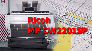 Обзор цветного широкоформатного МФУ Ricoh MP CW2201SP